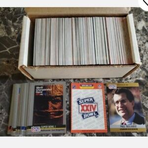 NFL Pro set 1990 trading card set